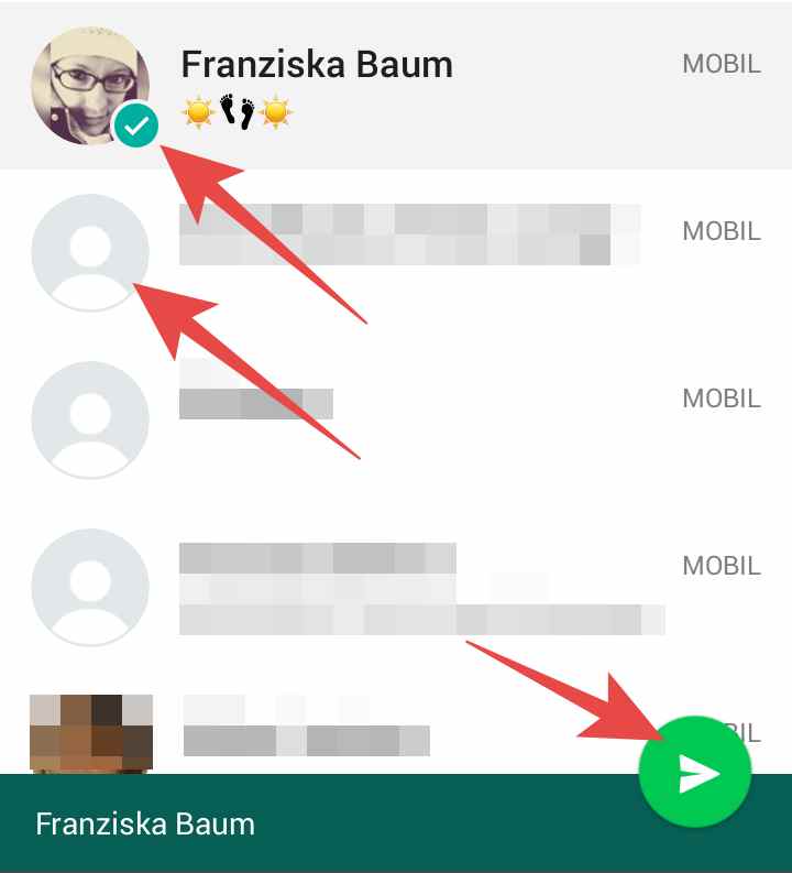 Whatsapp nachrichten automatisch weiterleiten