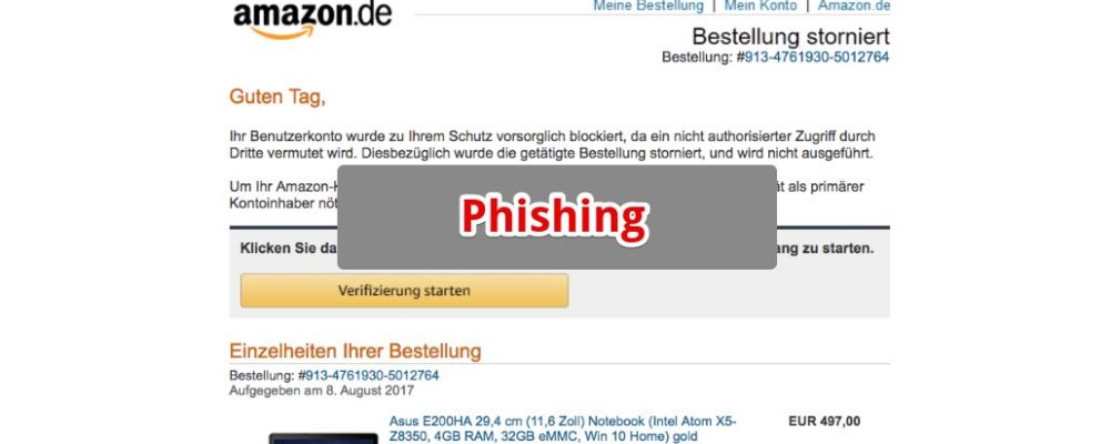 Warnung: E-Mail zu 750 /500 Euro Amazon Gutschein ist kein ...
