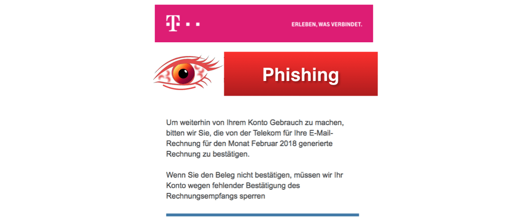 Telekom Phishing September Rechnung Warnung Ist Spam